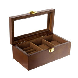 Шкатулка дерево 2 отделения под часы и бижутерию Стиль коричневая 10,5х7х19,2 см - Simaland фото 8
