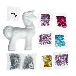 Аппликация пайетками Волшебный единорог + 4 цвета пайеток - Школа талантов фото 10