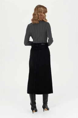 Kad_n Siyah Jean Etek - U.s. polo assn фото 4