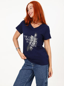 IV-CAPRIZ Сопряжение - футболка чернильный