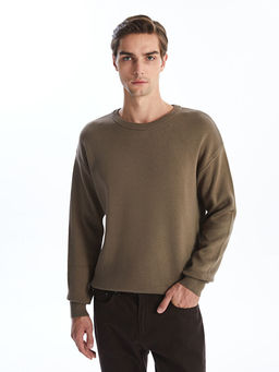 Bisiklet Yaka Erkek Triko Kazak