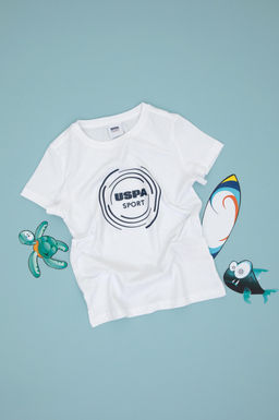 Erkek _ocuk Beyaz Ti__rt Sepette S_rpriz _ndirim