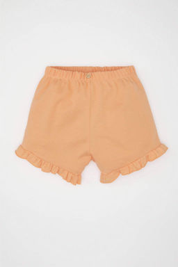 Шорты из пике для маленьких девочек