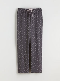 Beli Lastikli Desenli Hamile Pijama Alt?