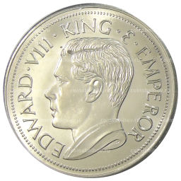 Монетовидный жетон 1 крона 1936 года Остров Мэн (паттерн Едварда VIII)