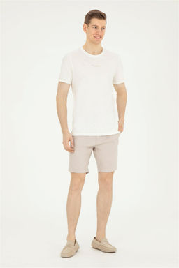 Мужская футболка цвета экрю - U.s. polo assn фото 4