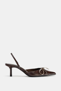 SLINGBACK SHOES WITH BOW - Zara фото 4