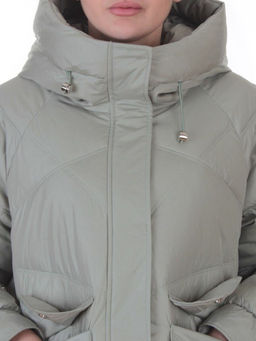 EB2819 OLIVE Куртка зимняя женская (200 гр. холлофайбер)