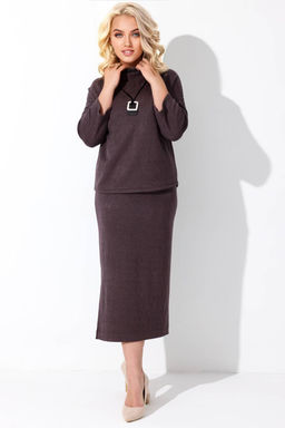 Юбка женская 152/03/Коричневый - Rise фото 3