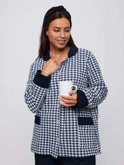 Пижама женская из футера Салли синий - Амадэль фото 24