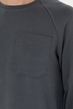 Мужской свитшот антрацитового цвета - U.s. polo assn фото 14