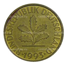 10 пфеннигов 1993 года F Германия
