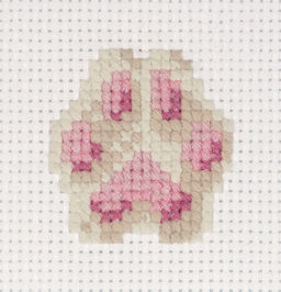 Klart набор для вышивания 12-052 Лапка 7.5 х 7 см