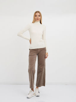 водолазка женская из шерсти с добавлением люрекса - Glenfield фото 2