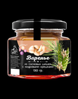 Варенье из сосновой шишки с кедровыми орешками 150 г Сам бы ел