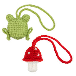 Набор для вязания Miadolla AMG-MN-0150 Лягушонок и мухомор  фото 4