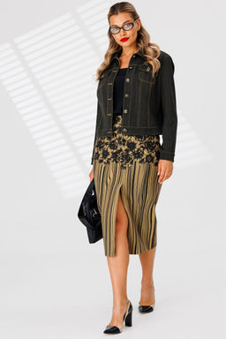 Платье Мода Юрс 2874-Р черный - Mira fashion фото 282