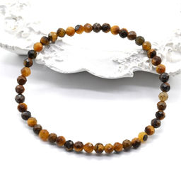 Браслет на резинке шарик гр.4мм из аметиста, 17см - Радуга камня фото 12