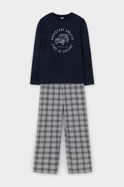 КБ 2832/индиго,клетка пижама для мал - Crockid фото 2
