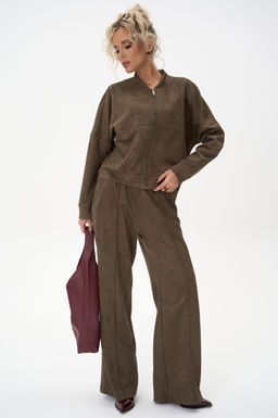 Бомбер Майли (оливковый) - Эльза фото 7