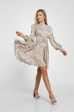 Платье Розали (молочный) - Nadi bordo фото 4