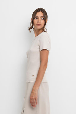 VERY NEAT _ ЕВТ 3187/кремовый фуфайка жен  фото 3