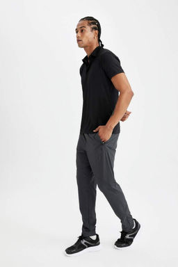 DeFactoFit - облегающие тканые брюки на молнии с двойными карманами  фото 2