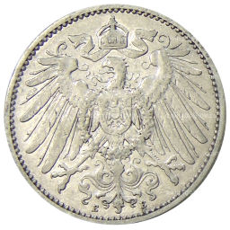 1 марка 1899 года E Германия