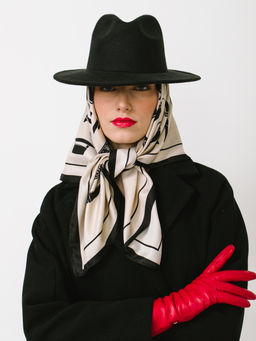 Большой мягкий очень нежный двусторонний платок - Tantino фото 7