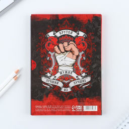 Ежедневник в мягкой обложке А5, 80 л, в подарочной коробке Мужик 100% - Artfox фото 11