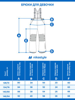 Брюки п2з5825 серый