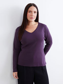 V Yaka Uzun Kollu Kad?n Ti??rt