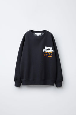 BANANA PRINT SWEATSHIRT