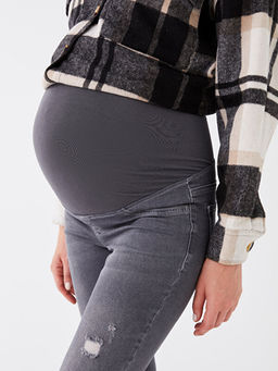 Kar?n Panelli J?piter S?per Skinny Fit Hamile Jean Pantolon