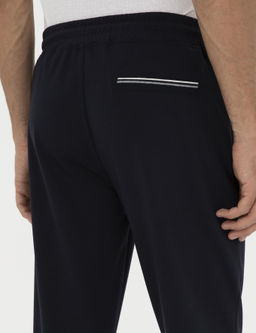 Темно-синие спортивные штаны узкого кроя - Cacharel фото 7