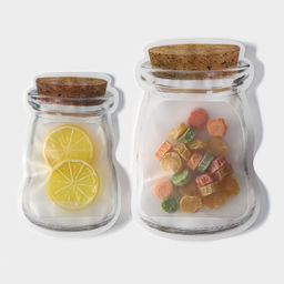 Набор пакетов для хранения сыпучих продуктов, застёжка zip-lock, 2 шт, 15,510 см, 19,612,6 см - Simaland фото 5