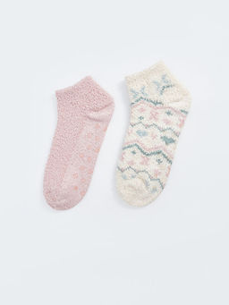 Desenli Kad?n Ev ?orab? 2li