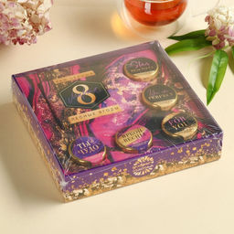 Подарочный набор 8 марта: крем-мёд, чай - Фабрика счастья фото 6