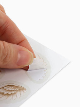 Пасхальный набор для украшения яиц Ангелы: плёнка, наклейки, подставка