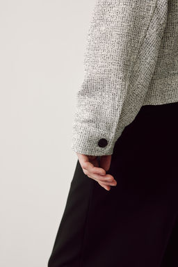 Chaqueta brillante con textura Regular Fit - H&m фото 4