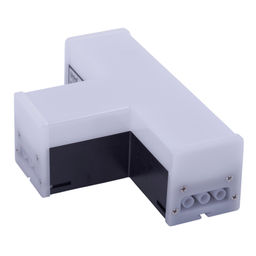 ULO-N11T-10W/6500K IP40 BLACK Светильник светодиодный T-образный. Белый свет (6500K). 1000Лм. Алюминий. Цвет черный. TM Uniel