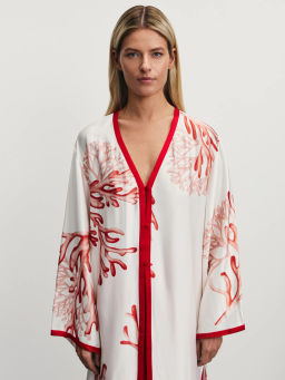 Туника из вискозы с принтом / Zarina  фото 6