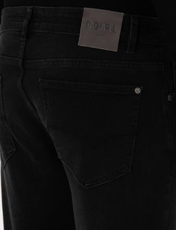 Antrasit Slim Fit Pamuk Kar___ml_ Jean Pantolon