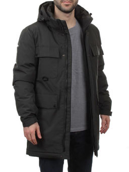 2185 DK.GREEN Куртка мужская зимняя облегченная (130 гр. холлофайбер)