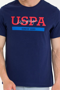 Erkek Lacivert Bisiklet Yaka Ti__rt