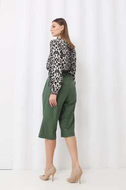 Шорты брючные из экокожи - Looklikecat фото 5