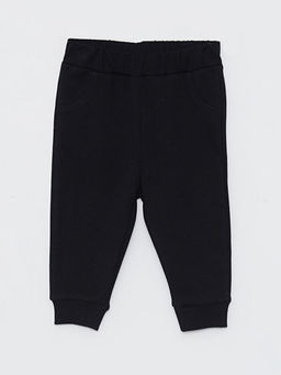 Bisiklet Yaka Uzun Kollu Y?lba?? Temal? Erkek Bebek Sweatshirt ve Pantolon 2li Tak?m - Waikiki фото 3