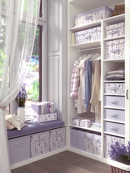 VAL HL-BOX-SL Короба стеллажные, без крышки, 28*28*28 см, набор 2 шт., HERBARIUM LAVENDER, шт - Valiant фото 7