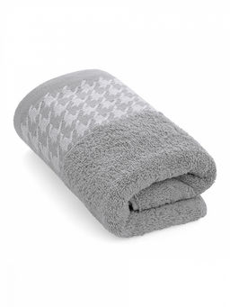 Полотенце для рук 35x70 серый махровая ткань