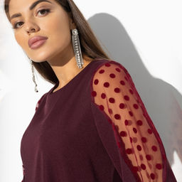 Платье, Секрет любви (магия бордо) - Charutti фото 3